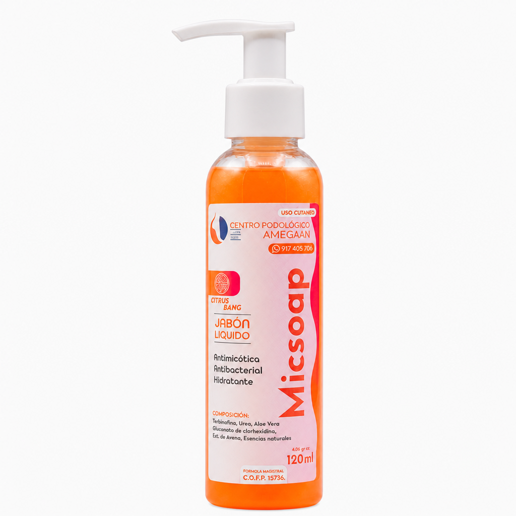 Jabón Líquido Clínico Antimicótico y Antibacterial en Chiclayo